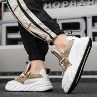 Zapatos Casuales Para Hombre Con Suela Gruesa Y Antideslizante Zapatillas De Deporte Plataforma Cómodas Para Estudiantes - details 15