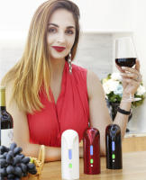 Vaso De Vino Eléctrico Recargable USB Portátil Con Aerador Automático Dispensador De Vino Instantáneo Desencantador De Vino - details 7