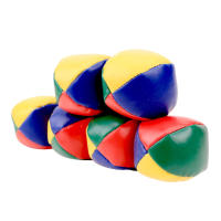 Bolas de malabares de circo para niños, niñas y adultos, pelota deportiva divertida de cuero PU duradero - details 3