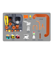 Juguete Educativo Interactivo Para Niños Coche De Ferrocarril Con Juego De Aventura En Espacio Y Rocket Modelado De Animales - details 11