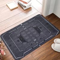 Alfombra De Entrada Absorbente Y Antideslizante Frost Trap Para Cocina Baño Sala De Estar Alfombrilla De Piso Con Diseño Geométrico Para Adultos - details 5