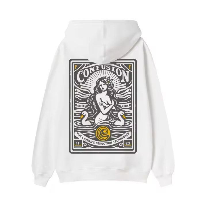 THE LAMIAS WHITE HOODIE LIMITED EDITION - 1