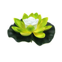 Lámpara Flotante De Loto Falso Con LED Para Piscina Y Jardín Lámpara Subacuática Autónoma Para Paisaje Micro Flores Flotantes - details 9
