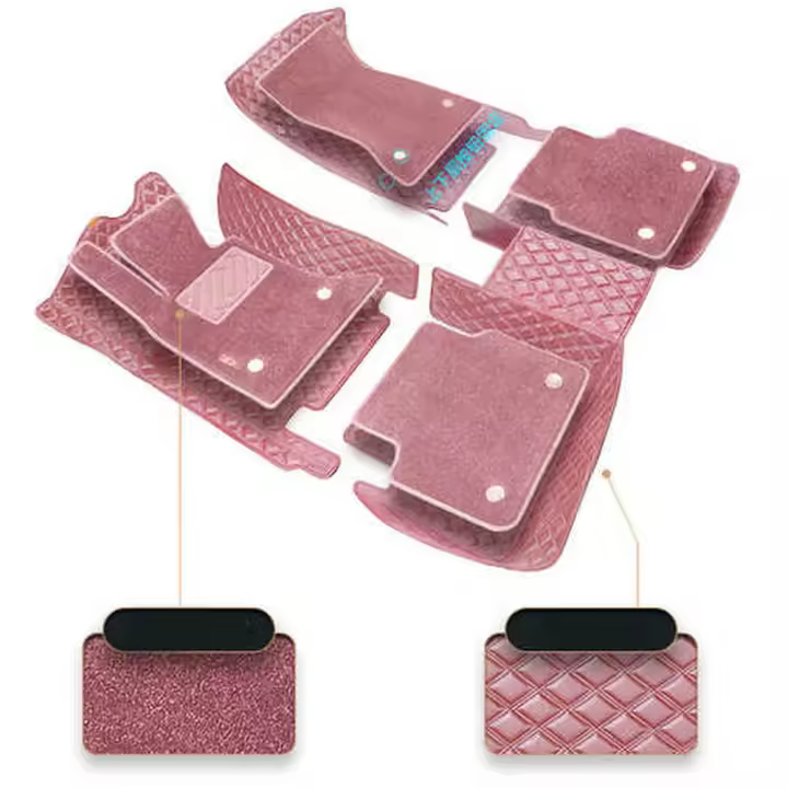 Alfombrillas de cuero personalizadas de doble capa para Chevrolet Captiva 2013-2017, alfombras para automóvil, almohadillas para pies, piezas, detalles interiores, accesorios - 1
