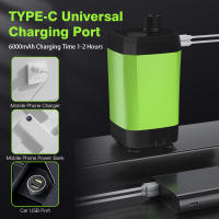 Kit De Ducha Camping Con Bomba RV Kit De Ducha Al Aire Libre Con Pantalla Digital Inteligente Y Pantalla Completa Ajustable 6000mAh - details 23