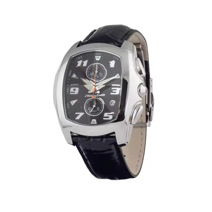 Chronotech Reloj Analógico para Hombre de Cuarzo con Correa en Cuero CT7895M-62 - 1