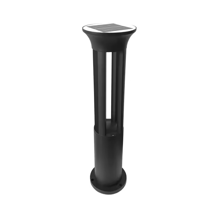 Ledkia Baliza Solar Exterior LED 1.5W Superficie Pie 60cm Praslin 3000K Blanco Cálido - 1