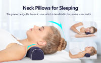 Almohada De Cuello Ortopédica Superior Soporte Cervical Suave Memoria Espuma Transpirable Lavable Ideal Para Cada Dormir - details 4