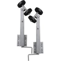 vidaXL Set de 2 soportes de doble rueda de remolque de barco 59-84 cm - details 3