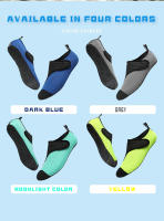 Zapatos De Agua Para Hombres Mujeres Y Niños Quick Dry Sensación De Calzado Descalzo Para Natación Vela Surf TPR Upper Stitching Closure Hook & Loop - details 4