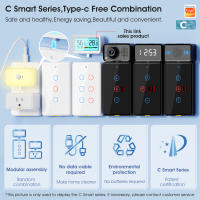 Sensor De Temperatura Y Humedad Inteligente SMATRUL Tuya WiFi Interior Con Luz Trasera Monitor Compatible Con Alexa Y Google Home - details 0