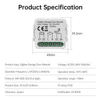 Módulo Controlador Inteligente Para Puerta De Garage Tuya WIFI/Zigbee Compatibilidad Con Alexa Google Home Assistant Siri Voceado Control - details 14