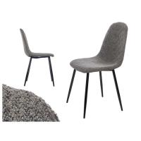 ARISE SHOP-Silla Borreguito Pata Negra Gris Oscuro,Sillas para cocina, comedor, sala de estar, dormitorio, Sillas auxiliares de oficina 53 x 45 x 89 cm - details 4
