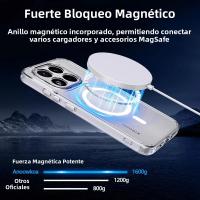 Funda Magnética Transparente Para Xiaomi 15T pro Material PC+TPU Antichoque Compatible Con Xiaomi 17 17Pro Max Cubierta De Carga Inalámbrica - details 2