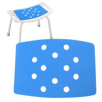 Bath Chair Mat Bath Mat Disabled Non-Slip Seat Pad Portable Bath Mat Bath Stool Cushion Elderly Children Folding - details 0