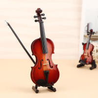 Mini Violín De Figura Elegante Y Retro Para Decoración De Habitaciones Y Estanterías Regalo Para Amantes De La Música Material De Resina - details 7