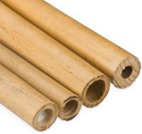 12 Varillas de Bambú Natural 180 cm, Ø1.2-1.4cm - Tutores para Plantas, Soporte Tomates/Judías, Decoración Estilo Asiático, Atrae Abejas, 100% Ecológico, Uso en Jardín/Huerto/Interiores - details 1