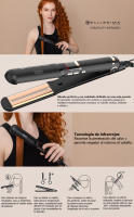 Bellissima My Pro Creativity Infrared B8 200 - Plancha de Pelo con Tecnología Infrarroja, Revestimiento de Cerámica y Queratina, 11 Niveles de Temperatura 130-230°C - details 0