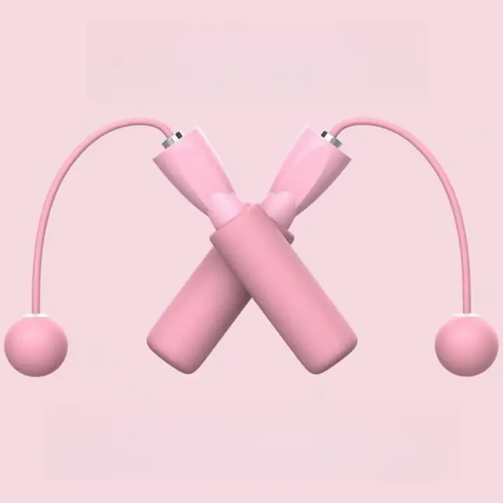 Cuerda De Saltar Inalámbrica Para Hombres Y Mujeres Fitness Adelgazante Deporte De Entrenamiento Cardiovascular Enfocado En Piernas Y Abdomen - 1