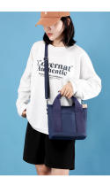 Bolso Pequeño Para Mujer Xierya Con Cierre De Cremallera Bolso De Hombro Moda Hecho De Lona Gruesa Portátil Para Teléfono Móvil - details 3