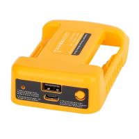 Soporte De Cinturón Convertidor USB Y Tipo-C Para Batería Dewalt 20V 18V DCB200 DCB202 DCB203 Accesorio De Carga Rápida Adaptador De Almacenamiento - details 6