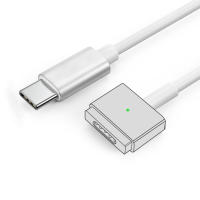 Cable De Carga Rápida USB Tipo-C a Magsafe1 & 2 Con Encabezado Magnético L / T Para MacBook Air / pro Adaptador De Cable De Material TPE / Braided - details 8