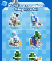 Bloques De Construcción Magnéticos Para El Mundo Del Hielo Y La Nieve - Juguetes Educativos Para Niños Regalo Ideal - details 9