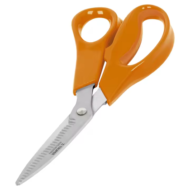 Tijera Multiusos Truper - Filo Dentado 20 Cm - Acero Inoxidable - Jardinería - 1