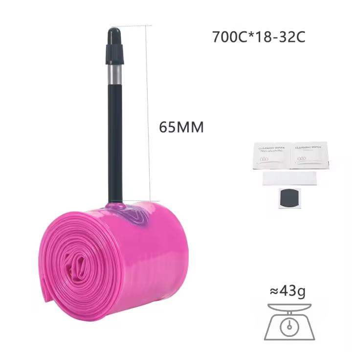 Tubo Interno De Bicicleta Ultraligero 700c 18-32C 35-40C Para Carretera MTB TPU Rueda De Bicicleta Con Válvula Francesa 29 Pulgadas Super Ligera - 1