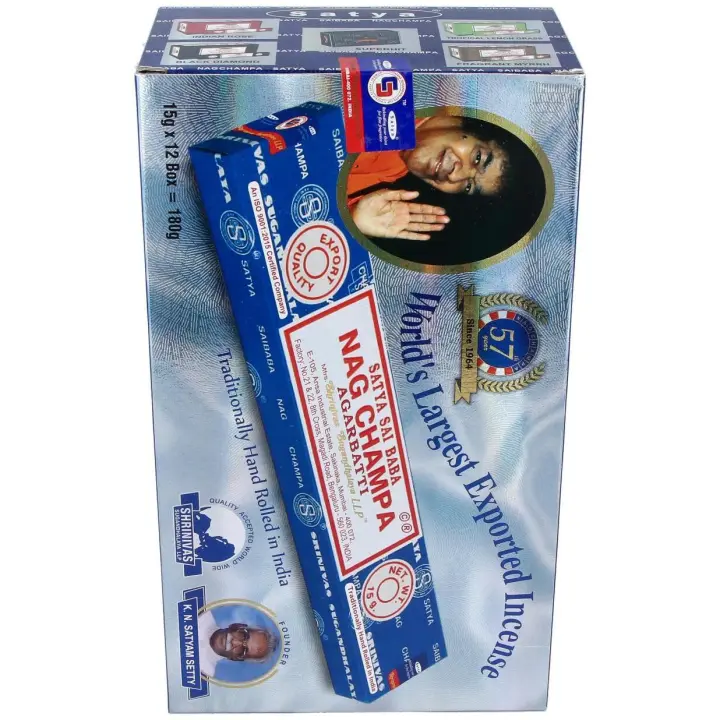 Incienso Stick Satya Sai Baba  12Ud X 15Gr. - 1