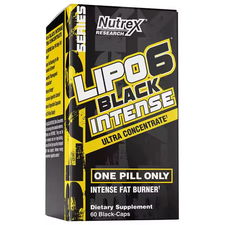 Lipo 6 black intense 60 capsulas nutrex research - 1