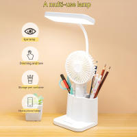 Lámpara De Mesa LED Recargable Por USB Con Modos Táctiles De Iluminación Protección Ocular Para Lectura Y Noche Luz De Almohada - details 2