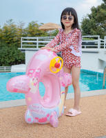 Anillo Inflable De Natación Para Bebé Rooxin Asiento De Flotador Para Niños Equipo De Juego En La Playa Y Agua Color Como En La Imagen - details 2