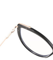 Gafas De Ojo De Gato De Metal Para Mujer Moda TR90 Diseñador Nueva Tendencia Cateye Computadora Gradiente Color Marco Gafas - details 8