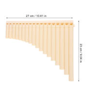 Miwayer Panflute Hecho a Mano Instrumento De Viento ABS 18 Tiras De Flauta Alta Calidad Estudiante Portátil Instrumentos Musicales Folclóricos - details 10