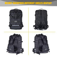 Mochila De Motocicleta Impermeable 26L Bolsa De Viaje Para Ciclismo Almacenamiento De Casco De Senderismo Rucksack Negro - details 4