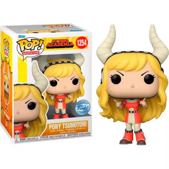 Funko pony Pony Tsunotori 1254 My Hero Academia Boku no Hero Pop Vinyl Anime Figura - 1