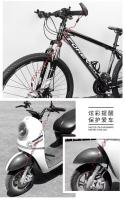 Cable De Seguridad Para Bicicleta 1.5m Con Alarma Y Bloque De Disco Antirrobo Para Motocicleta/Moto Scooter Accesorios De Protección Y Seguridad - details 6