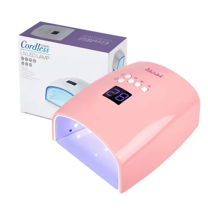 Lámpara De Uv LED Recargable 66W Para Uñas Sin Cable Secador Profesional Para Pólvora De Gel Herramientas De Arte De Uñas Para Hogar Y Salón - 1