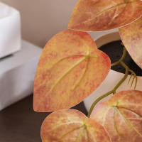1PC Simulada Planta En Maceta Para Decoración De Oficina Negocios Foyer Jardín Floral Decoración De Hogar Estilo Vínculo - details 13
