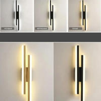 Lámpara De Pared LED Para Dormitorio Estilo Moderno Con Armadura De Cobre Y Abrazadera De Acrílico Iluminación Interior Para Sala De Estar Pasillo - details 6