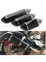 Pipón De Escape Universal Para Motocicleta 51mm Accesorios Modificados De Tubo De Escape Muffler Para XJ6 MT07 09 03 Killer De Ruido DB - details 0