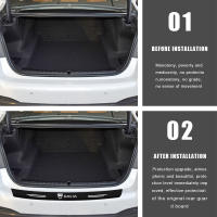 Pegatina De Fibra De Carbono Para Parachoques Trasero De Coche Protección Para Dacia Duster Logan Sandero Lodgy Dokker Stepway Mcv 2 Solenza RS - details 7