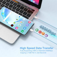 Cable USB C Para I15 pro Max Carga Turbo PD 65W 25W Cargador Rápido Tipo C Para Samsung S23 S24 Xiaomi Accesorio De Teléfono - details 9