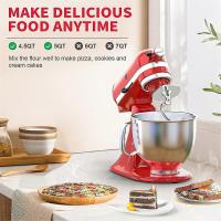 Gancho espiral de la pasta del acero inoxidable para el mezclador del soporte de Kitchener, cuenco de mezcla de los ajustes 4.5-5 QT para la inclinación-él - details 1
