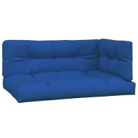 vidaXL Cojines para palés 3 piezas tela Color Crema,  Beige,  Azul y mas Cojín Decorativo de Asiento Cojines de muebles de salon - details 6