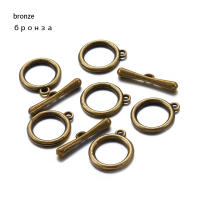 10/20 Lotes De Cerraduras De Tobogán OT En Oro / Rosa Oro Para Creación De Joyas Pulseras Collares Accesorios De Enlaces Y Conectores DIY - details 8