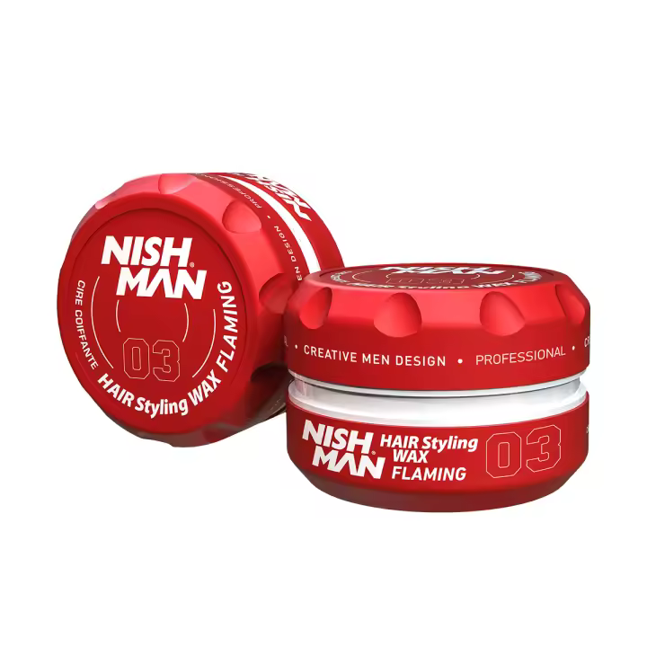 NISHMAN CERA CAPILAR FLAMING STYLING WAX 03 150ML - 1