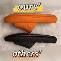 Sandalias De Hueso Grueso Para Mujer EVA Suave Suela Cama De Nubes Pantuflas De Interior Antideslizantes Playa Verano 2025 - details 1