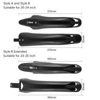 Guardabarros De Bicicleta Para Montaña Freno Delantero Y Trasero Protector De Rueda Y Neumático Quick Release Guardia Frontal Y Trasera - details 7